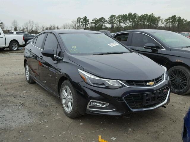 1G1BE5SMXG7275800 - 2016 CHEVROLET CRUZE LT BLACK photo 1