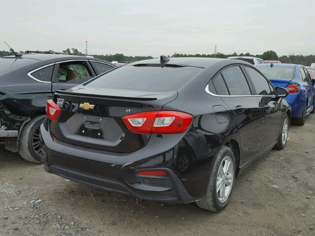 1G1BE5SMXG7275800 - 2016 CHEVROLET CRUZE LT BLACK photo 4