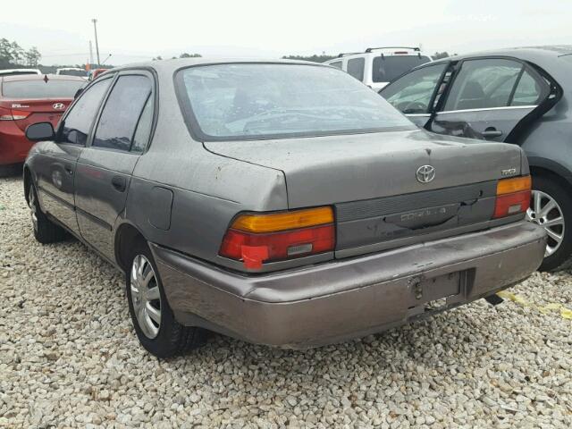 1NXAE04B8SZ248795 - 1995 TOYOTA COROLLA GRAY photo 3