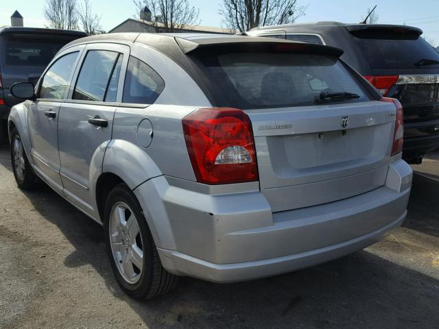 1B3HB48B88D695036 - 2008 DODGE CALIBER SX SILVER photo 3