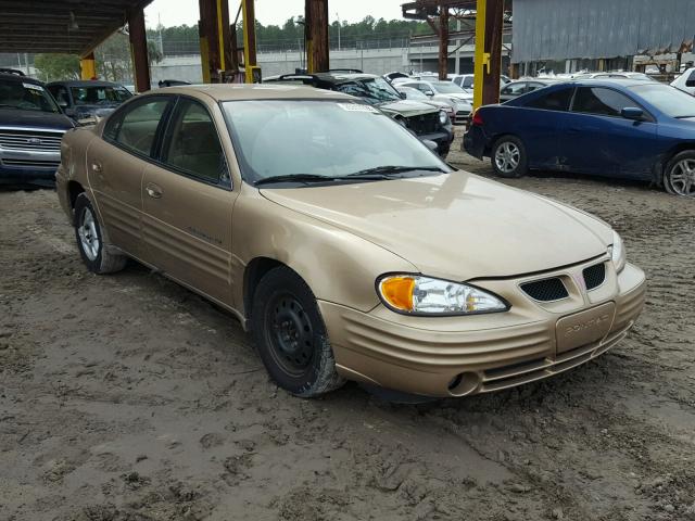 1G2NE52T6XC505131 - 1999 PONTIAC GRAND AM S ოქროსფერი ფოტო 1
