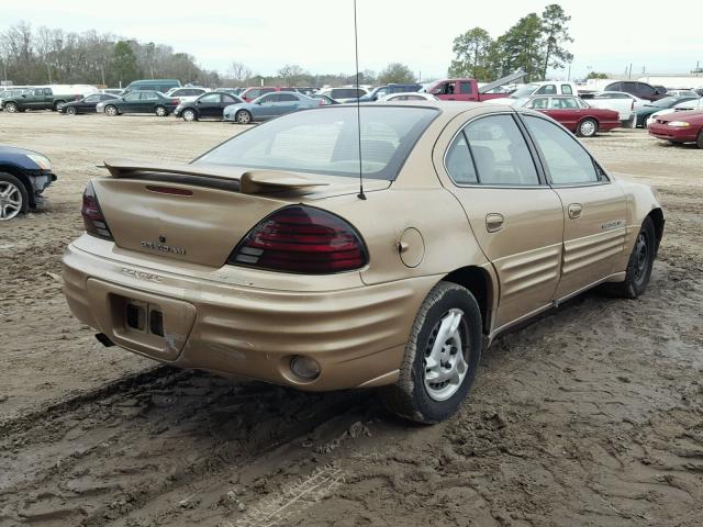 1G2NE52T6XC505131 - 1999 PONTIAC GRAND AM S ოქროსფერი ფოტო 4