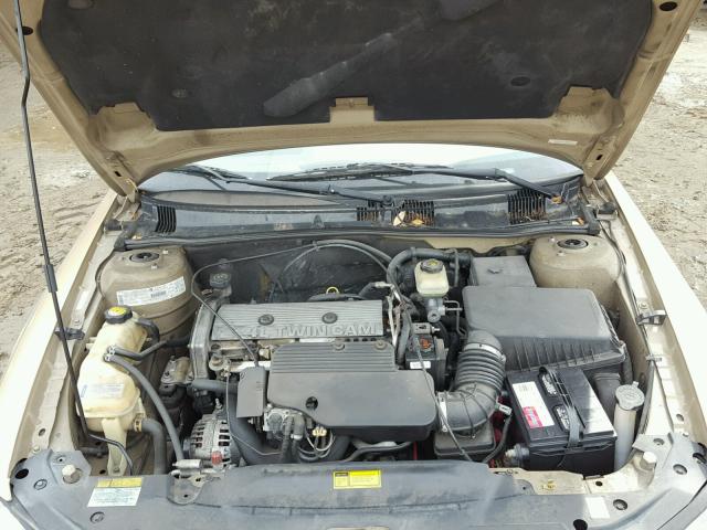 1G2NE52T6XC505131 - 1999 PONTIAC GRAND AM S ოქროსფერი ფოტო 7