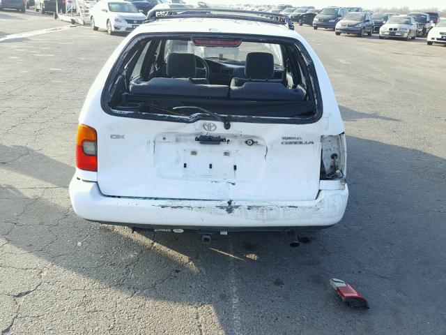 JT2AE09W0P0012861 - 1993 TOYOTA COROLLA BA WHITE photo 9