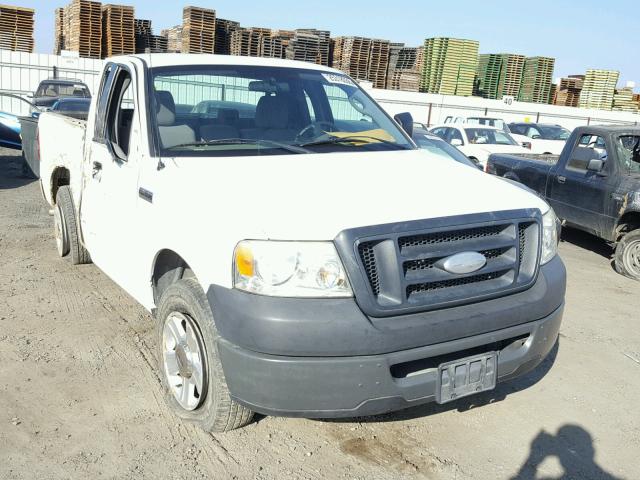 1FTRF12296KB30737 - 2006 FORD F150 WHITE photo 1