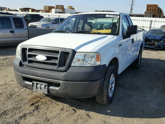 1FTRF12296KB30737 - 2006 FORD F150 WHITE photo 2