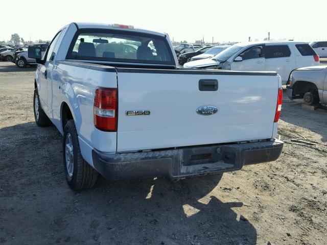 1FTRF12296KB30737 - 2006 FORD F150 WHITE photo 3