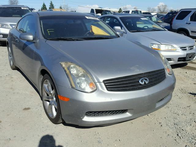 JNKCV54E03M220431 - 2003 INFINITI G35 GRAY photo 1