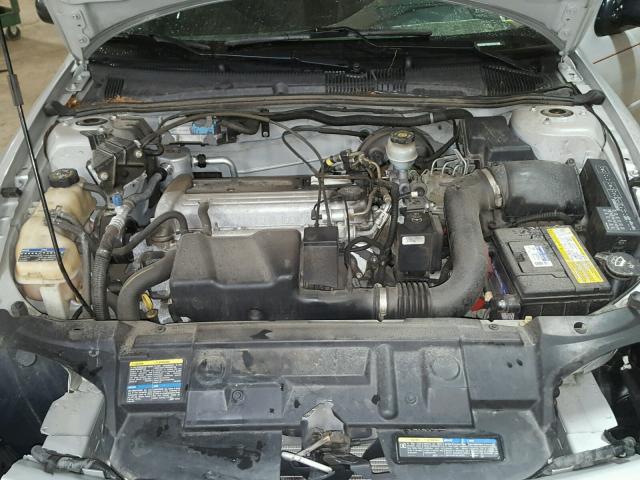 1G1JF12F357185825 - 2005 CHEVROLET CAVALIER L SILVER photo 7