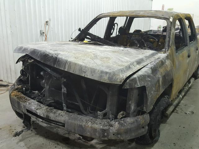 3GCRCPE00AG135797 - 2010 CHEVROLET SILVERADO BURN photo 10