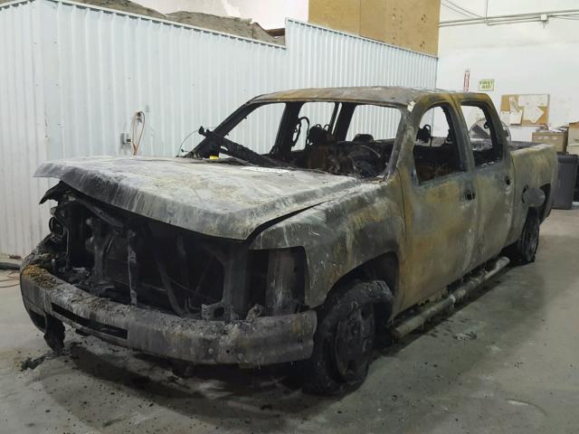 3GCRCPE00AG135797 - 2010 CHEVROLET SILVERADO BURN photo 2
