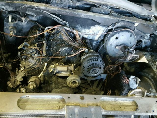 3GCRCPE00AG135797 - 2010 CHEVROLET SILVERADO BURN photo 7
