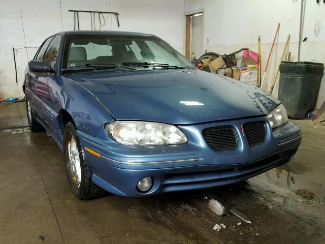 1G2NE52M4WC727027 - 1998 PONTIAC GRAND AM S BLUE photo 1