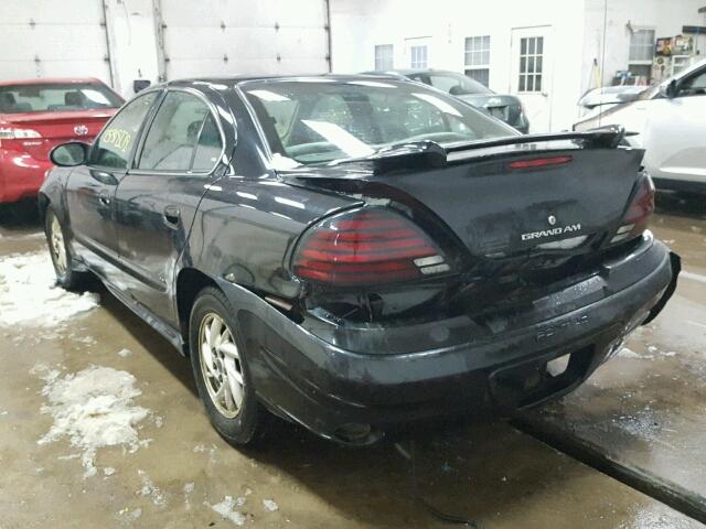 1G2NE52F04M575062 - 2004 PONTIAC GRAND AM S BLACK photo 3