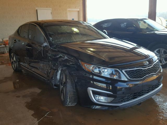 KNAGM4ADXD5055220 - 2013 KIA OPTIMA HYB BLACK photo 1