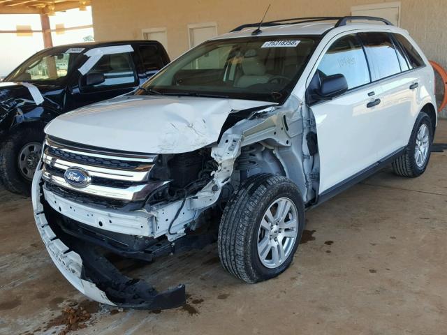 2FMDK3GC8CBA25742 - 2012 FORD EDGE SE WHITE photo 2