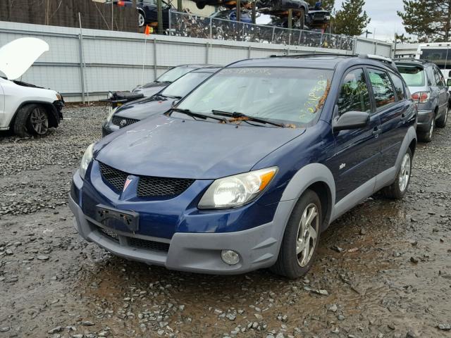 5Y2SL62893Z422015 - 2003 PONTIAC VIBE BLUE photo 2