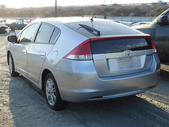 JHMZE2H74AS042035 - 2010 HONDA INSIGHT EX SILVER photo 3