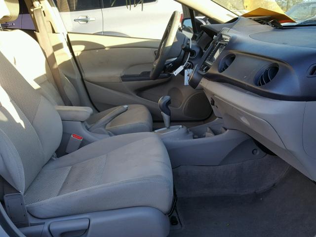 JHMZE2H74AS042035 - 2010 HONDA INSIGHT EX SILVER photo 5
