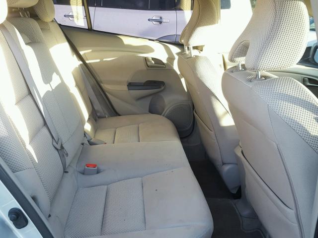 JHMZE2H74AS042035 - 2010 HONDA INSIGHT EX SILVER photo 6