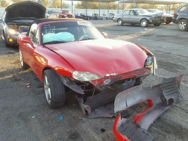 JM1NB353630300974 - 2003 MAZDA MX-5 MIATA RED photo 1