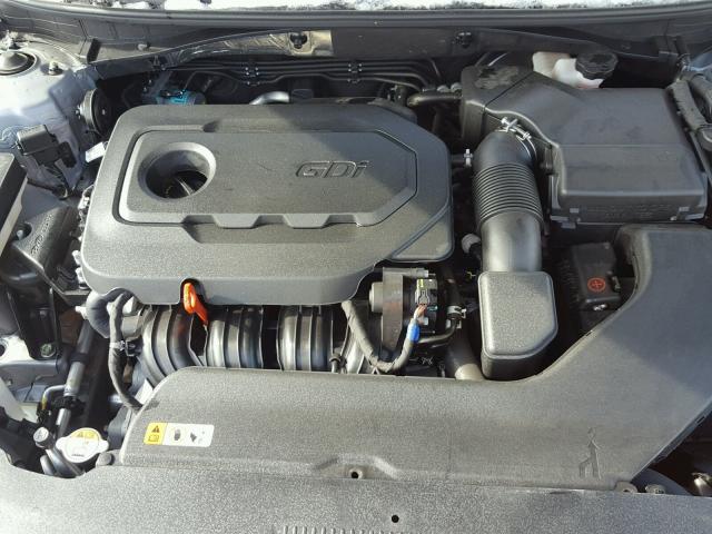 5NPE34AF7HH545439 - 2017 HYUNDAI SONATA SPO GRAY photo 7