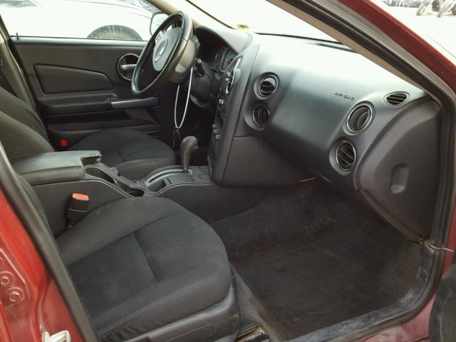 2G2WP552061141634 - 2006 PONTIAC GRAND PRIX MAROON photo 5