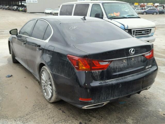 JTHBE1BL5D5023806 - 2013 LEXUS GS 350 BLACK photo 3