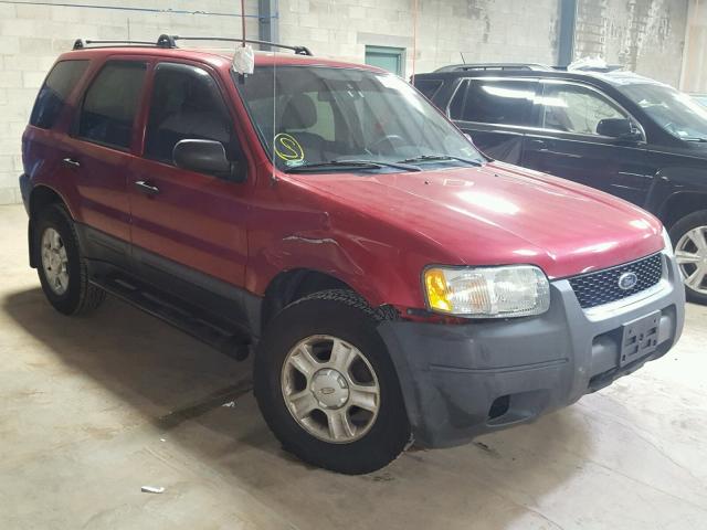 1FMYU93114DA22227 - 2004 FORD ESCAPE XLT MAROON photo 1