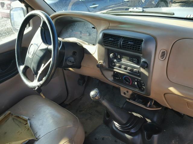 4F4YR12D42TM14986 - 2002 MAZDA B2300 GREEN photo 9