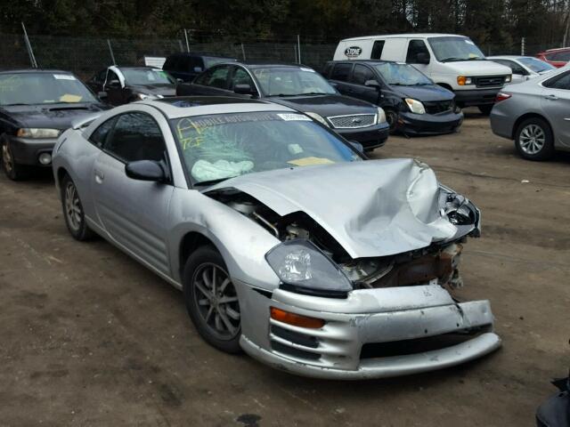 4A3AC44G21E145293 - 2001 MITSUBISHI ECLIPSE GS SILVER photo 1