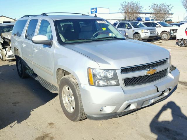 1GNSCJE02ER235153 - 2014 CHEVROLET SUBURBAN C SILVER photo 1