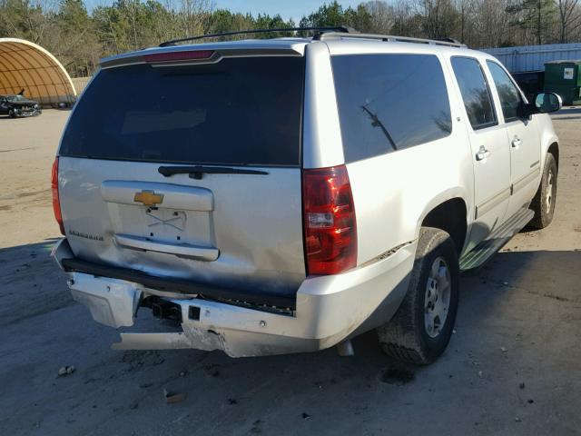 1GNSCJE02ER235153 - 2014 CHEVROLET SUBURBAN C SILVER photo 4