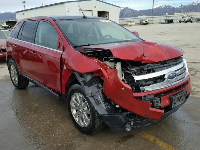 2FMDK49C29BB04285 - 2009 FORD EDGE LIMIT RED photo 1