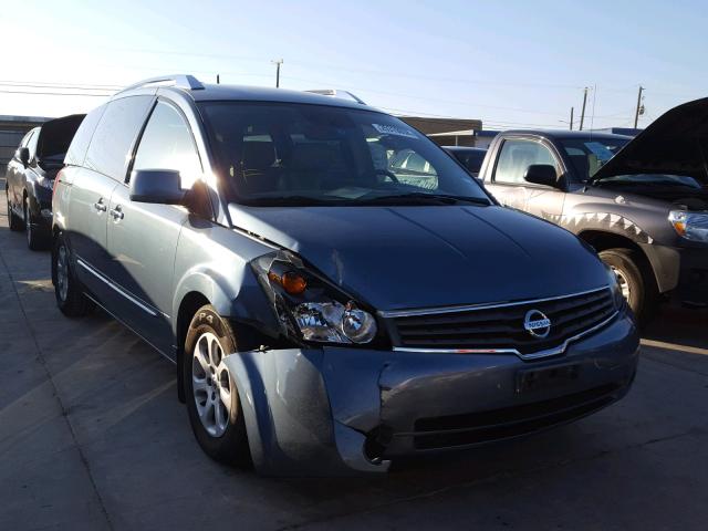 5N1BV28U38N114484 - 2008 NISSAN QUEST S TEAL photo 1