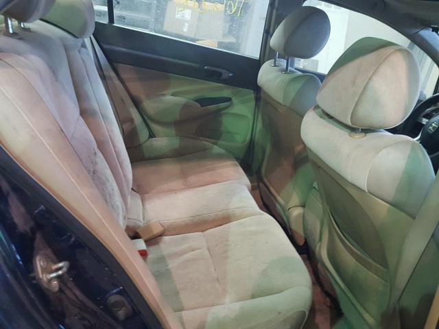 1HGFA16836L092224 - 2006 HONDA CIVIC EX ლურჯი ფოტო 6