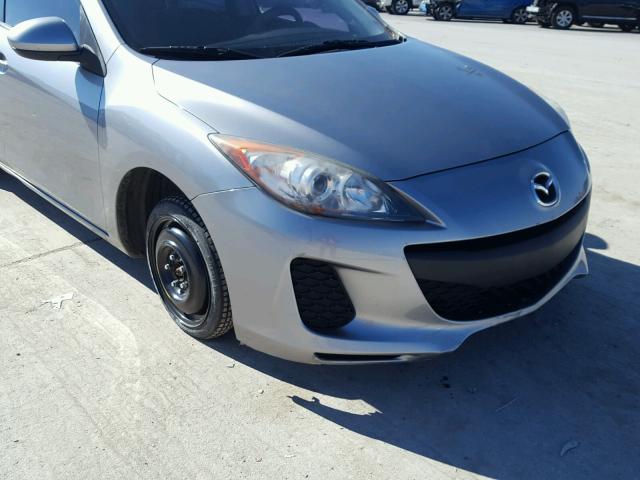 JM1BL1UF1C1502342 - 2012 MAZDA 3 I SILVER photo 9