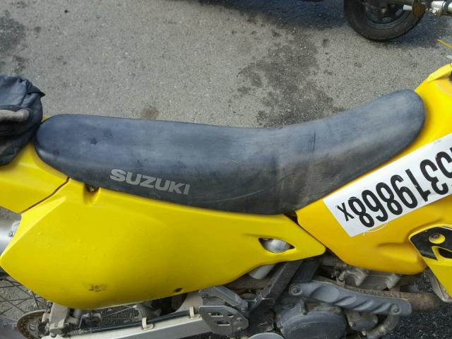 JS1DK433712102758 - 2001 SUZUKI DR-Z400 E YELLOW photo 6