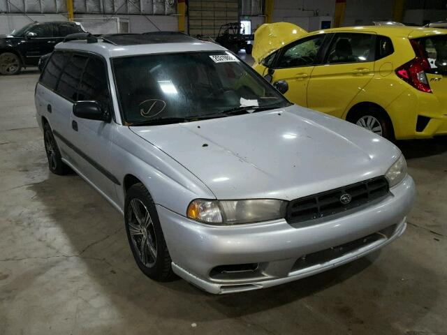 4S3BK4350W6322063 - 1998 SUBARU LEGACY L SILVER photo 1