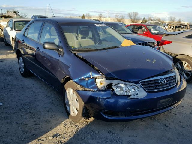 1NXBR32E16Z748570 - 2006 TOYOTA COROLLA CE BLUE photo 1