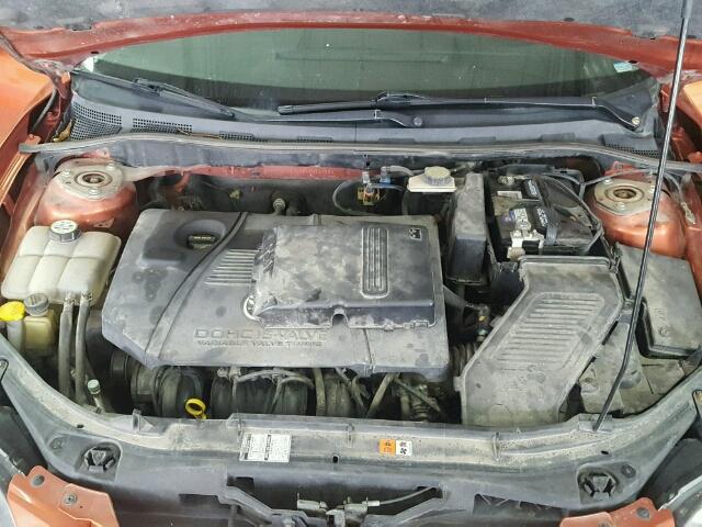 JM1BK123641214331 - 2004 MAZDA 3 S ORANGE photo 7