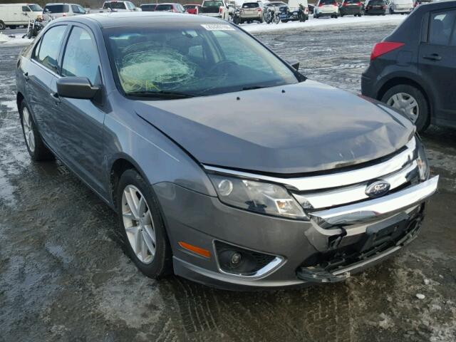 3FAHP0JG4AR172405 - 2010 FORD FUSION SEL GRAY photo 1