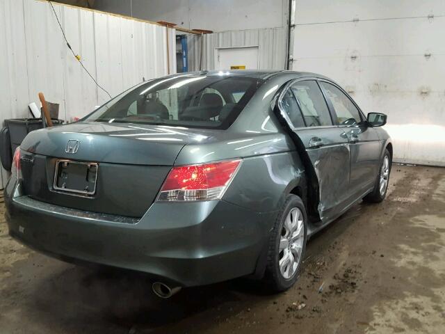 1HGCP268X9A088131 - 2009 HONDA ACCORD GREEN photo 4