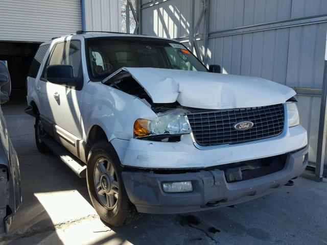 1FMPU16L23LB10489 - 2003 FORD EXPEDITION WHITE photo 1