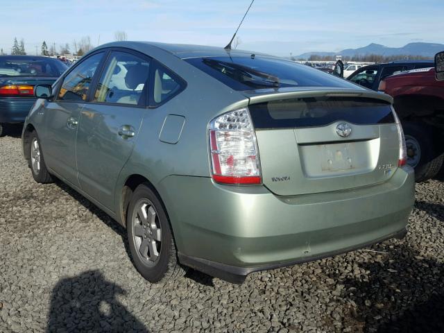 JTDKB20UX67541185 - 2006 TOYOTA PRIUS GREEN photo 3