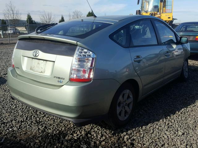 JTDKB20UX67541185 - 2006 TOYOTA PRIUS GREEN photo 4