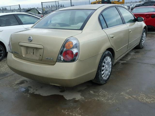 1N4AL11D32C103911 - 2002 NISSAN ALTIMA BAS GOLD photo 4