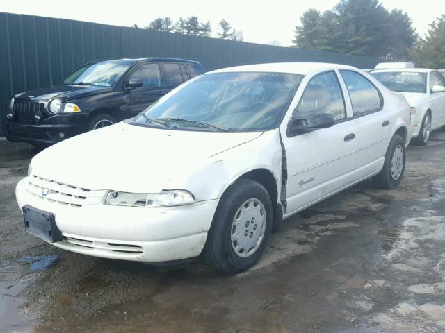 1P3EJ46XXXN633665 - 1999 PLYMOUTH BREEZE BAS WHITE photo 2