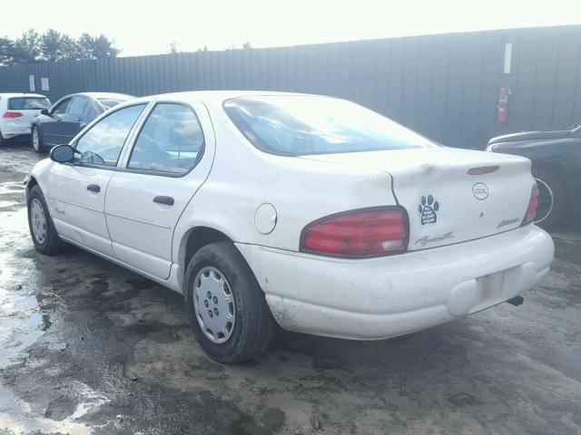 1P3EJ46XXXN633665 - 1999 PLYMOUTH BREEZE BAS WHITE photo 3