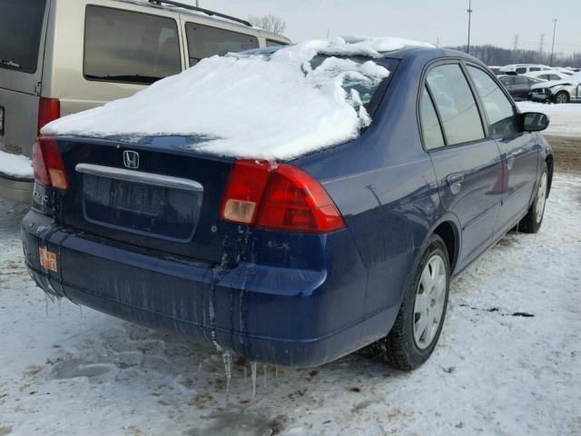 1HGES26712L029882 - 2002 HONDA CIVIC EX ლურჯი ფოტო 4